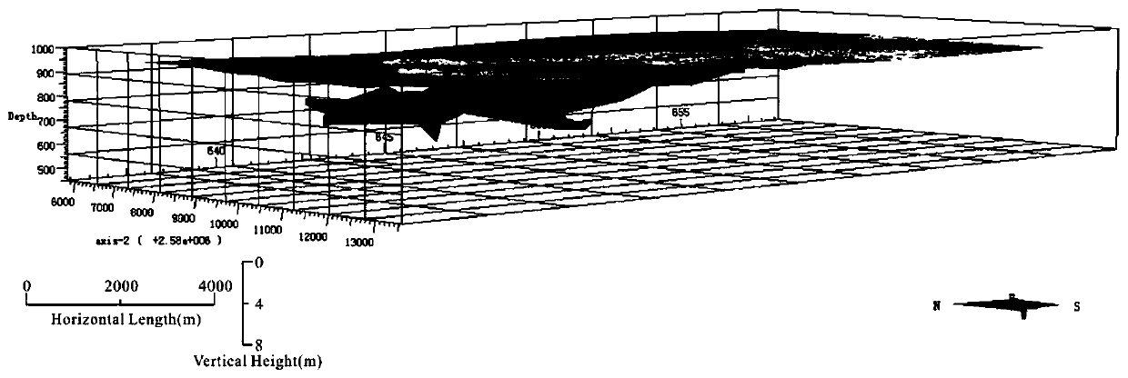 Method for constructing three-dimensional geological model of calcrete type uranium mine