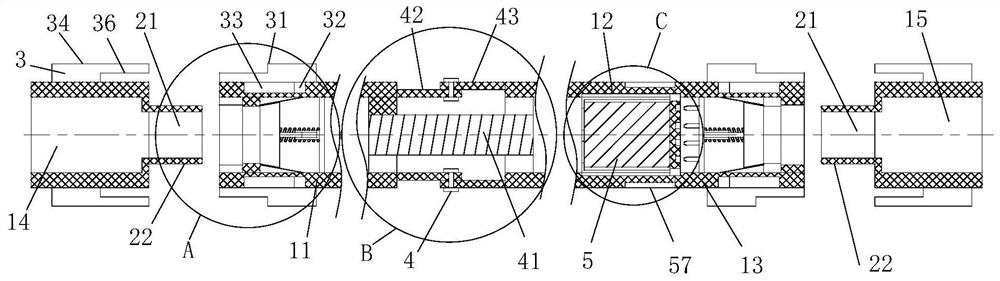 A hydraulic pipeline connector