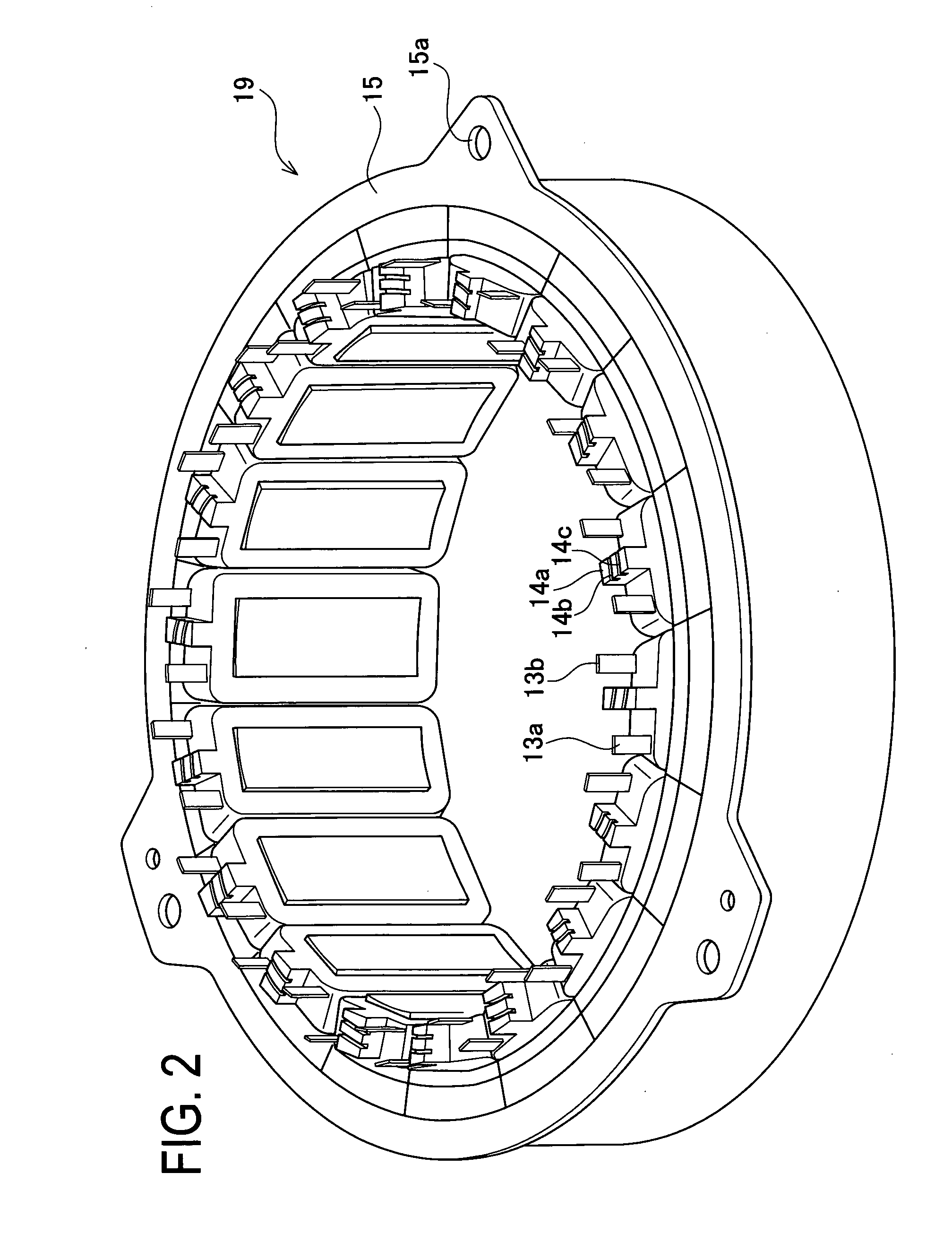 Stator structure