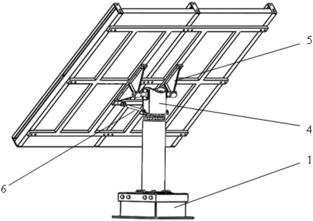 Automatic sunlight tracking system of solar cell panel