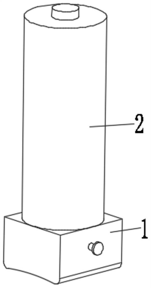 Coupling agent smearing device for B-ultrasonic examination