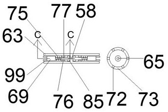 Gem grinding device capable of automatically changing tool and collecting dust