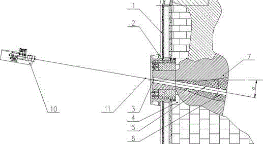A method for tapping a blast furnace taphole and a blast furnace taphole equipment system
