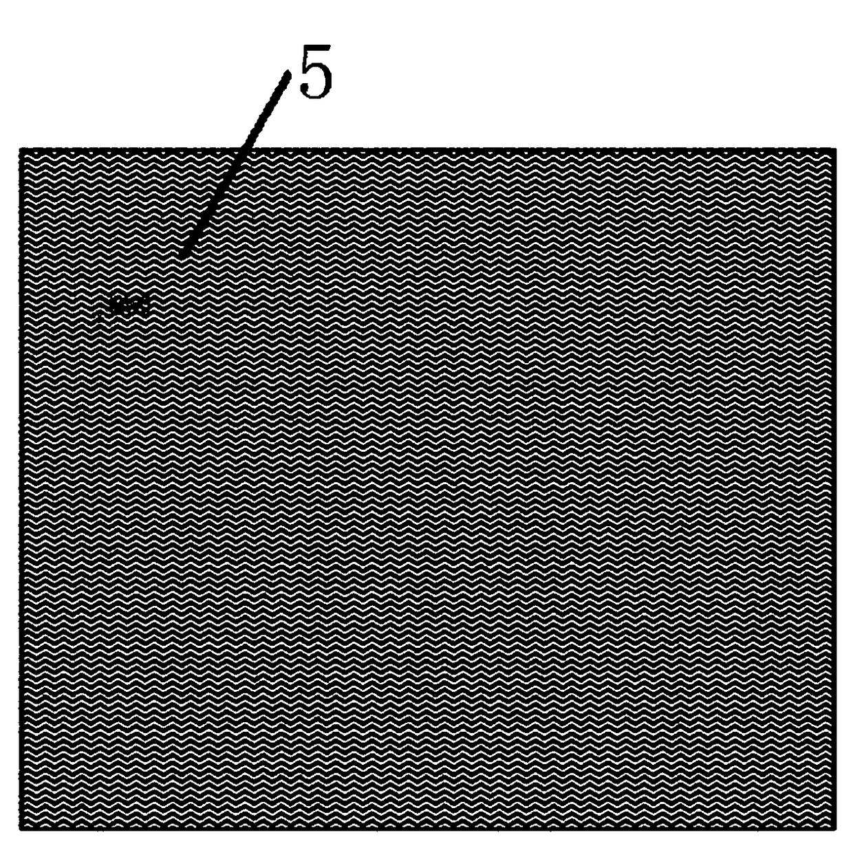 Two-way refraction latent image anti-counterfeiting document with pearlescent effect and production method