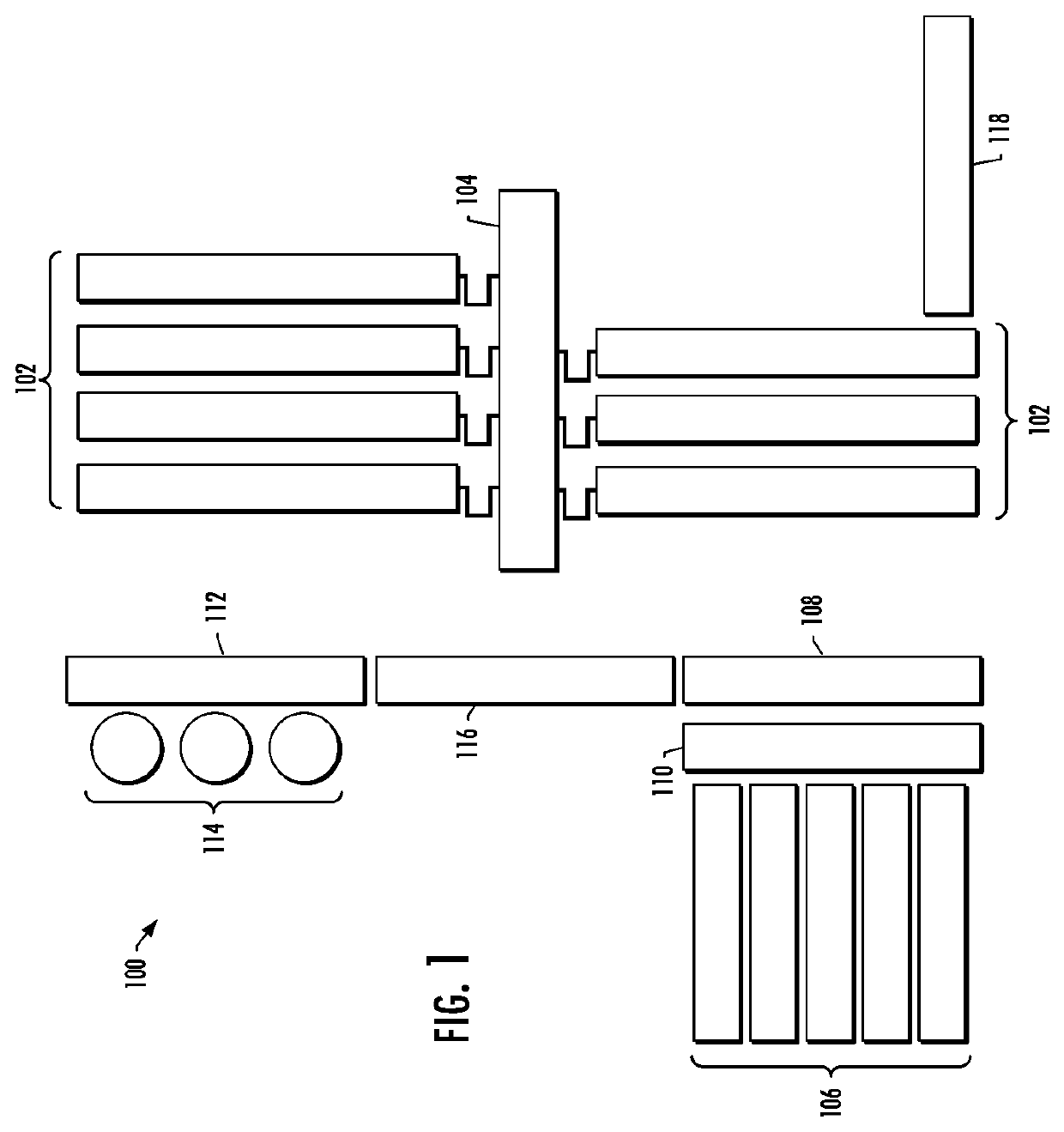 Power sources and transmission networks for auxiliary equipment onboard hydraulic fracturing units and associated methods