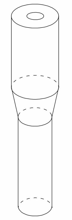 Air valve nozzle core manufacture method