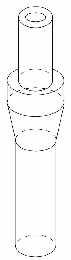Air valve nozzle core manufacture method
