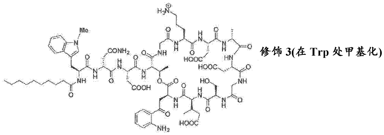 Antibacterial cyclic lipopeptides