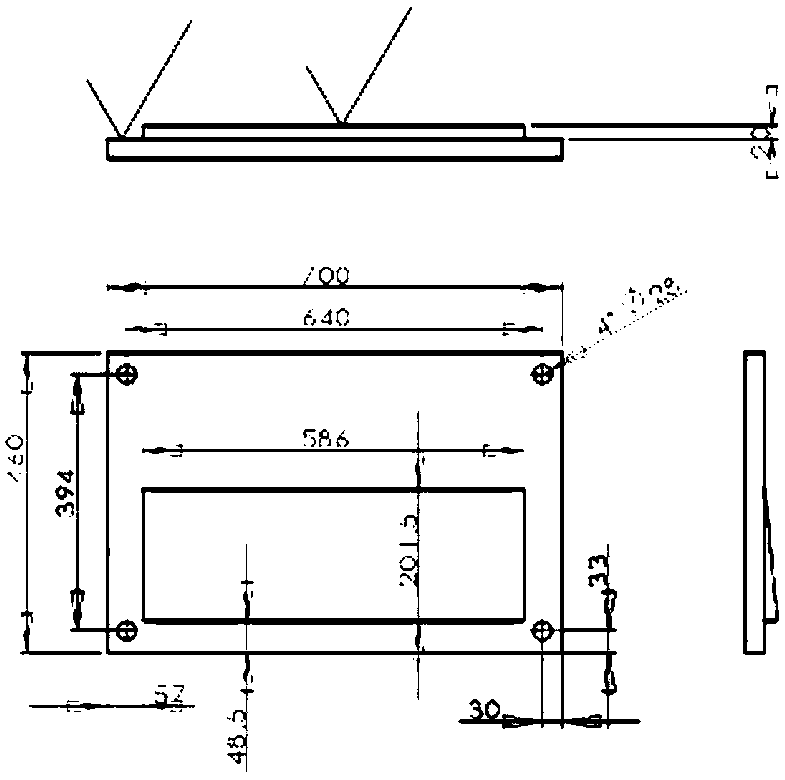 A laser additive manufacturing method for multi-support surface configuration of cavity thin-walled structural parts