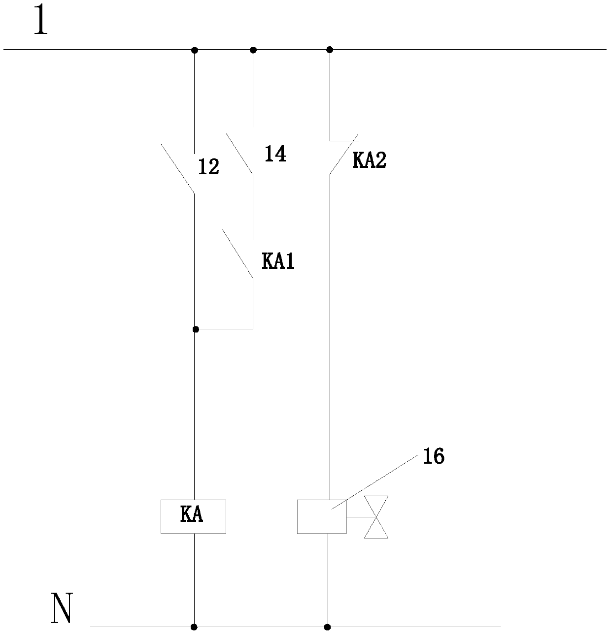 A liquid level controller for vacuum calibrating tank for pipe production