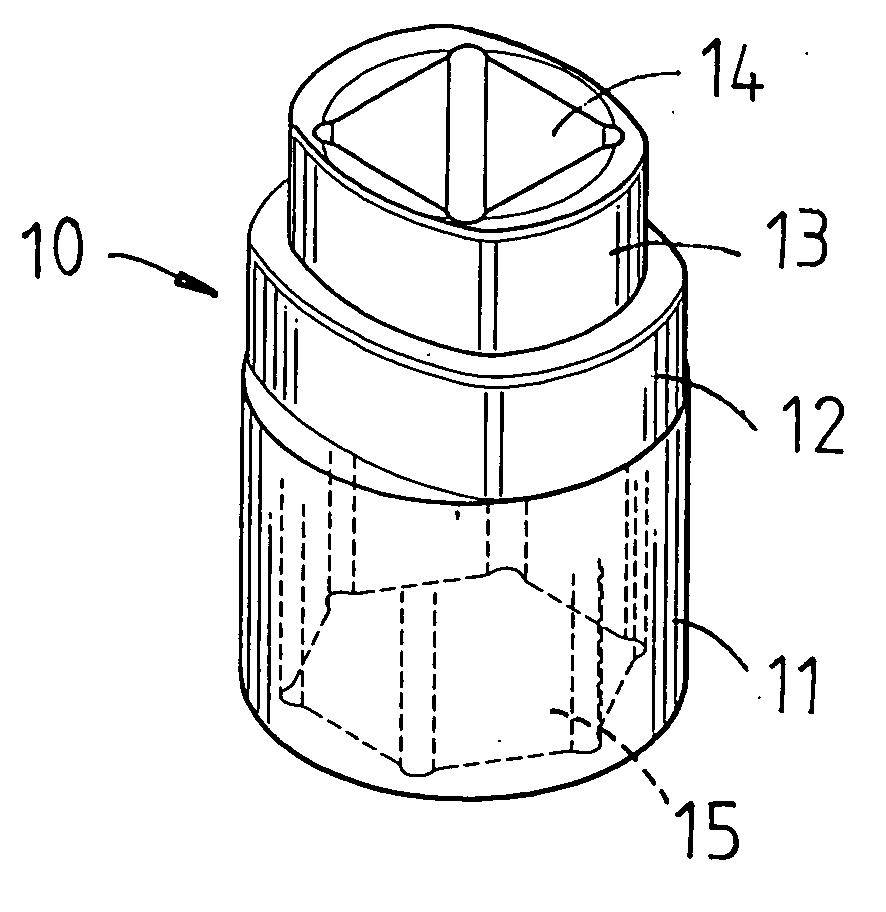 Sleeve device with stepped structure