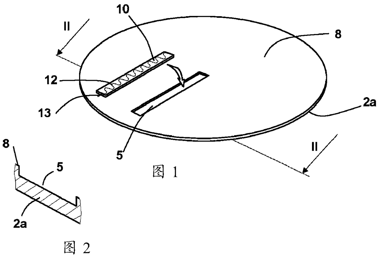 Method of implementing a storage channel for a sensor in a cooking vessel