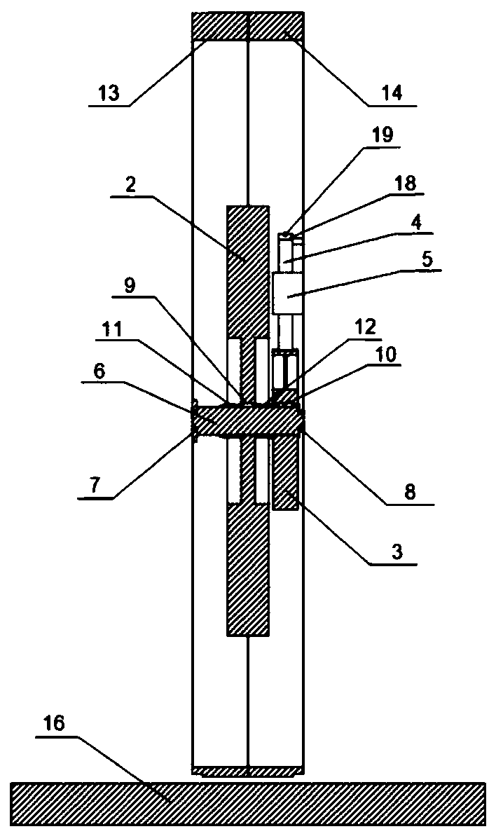 Optical fiber type wind speed detection device