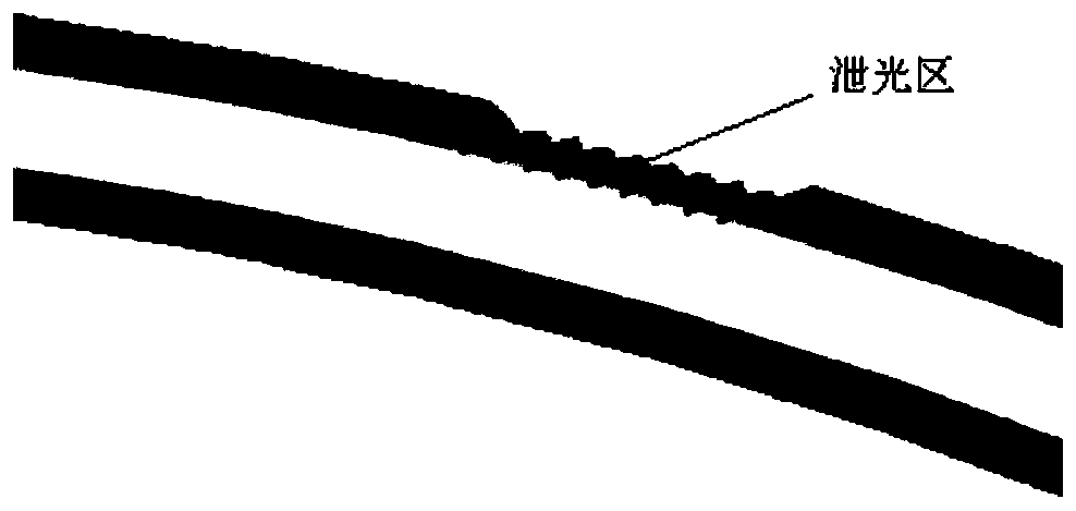 Optical fiber type wind speed detection device