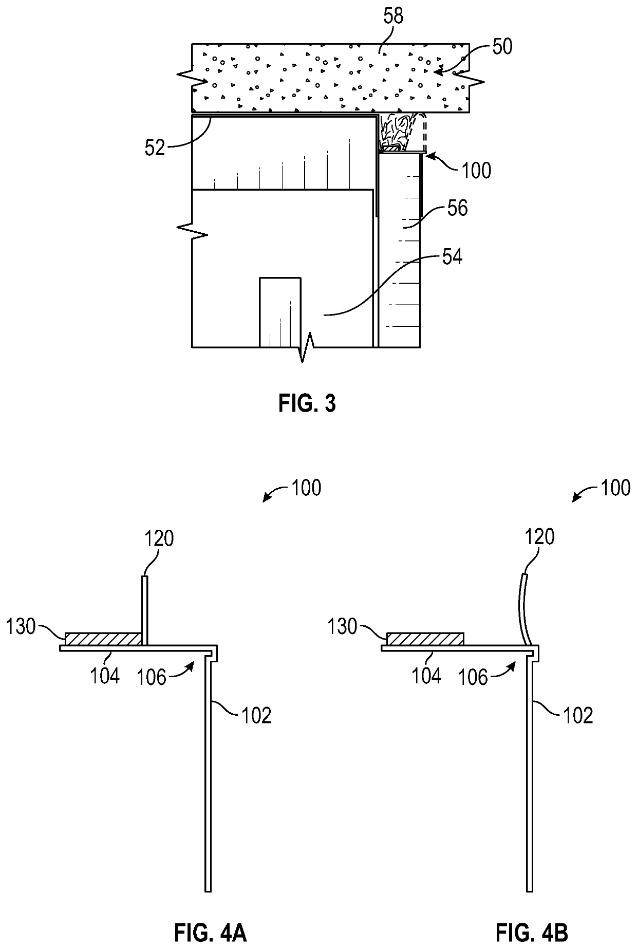 Fire or sound blocking components and wall assemblies with fire or sound blocking components