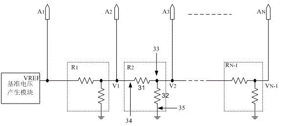 A parallel analog-to-digital signal conversion device