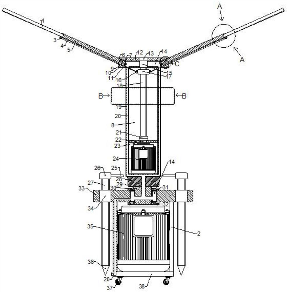 Water-saving water conservancy irrigation vehicle and using method thereof