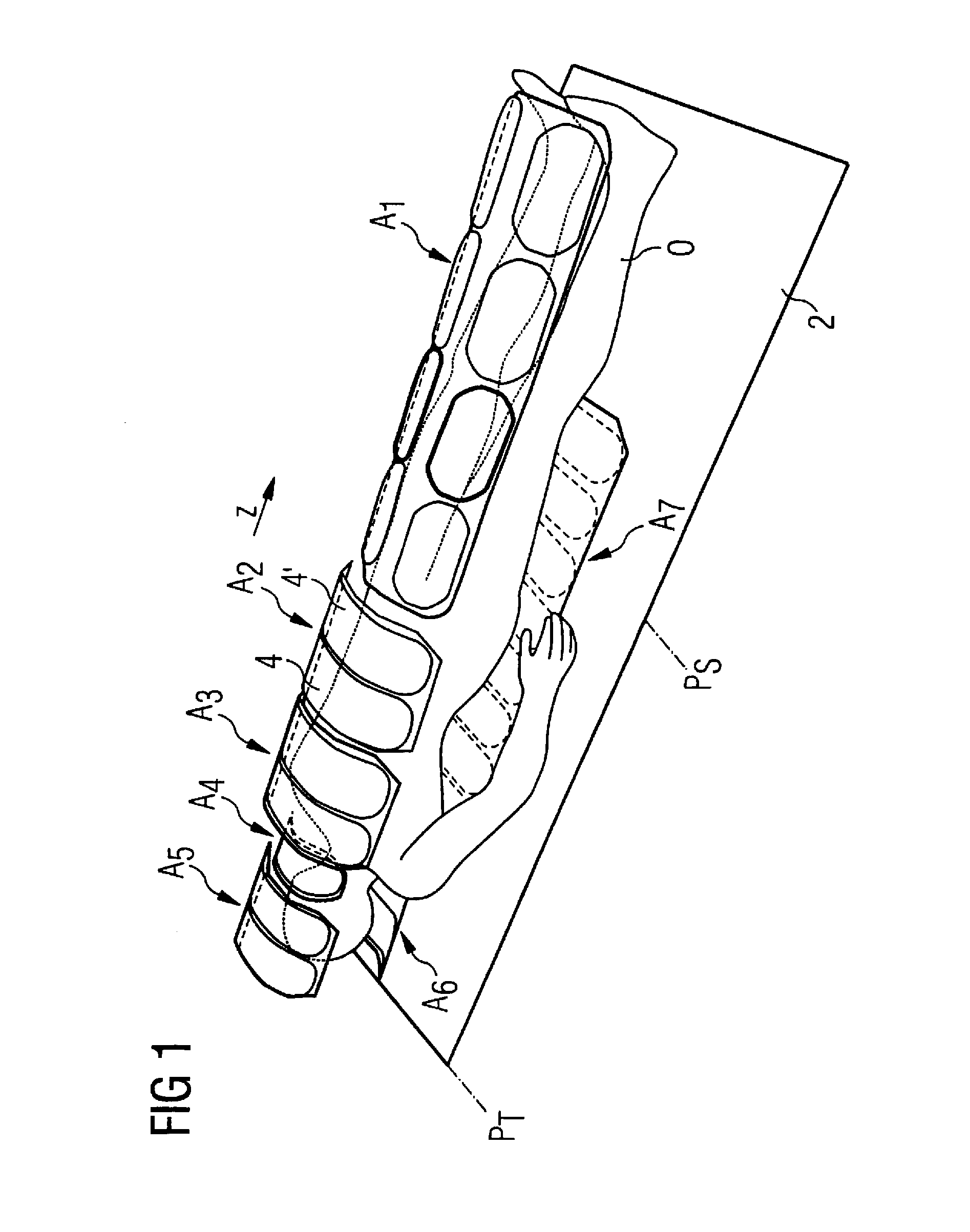 Method and control device for determination of the position of a local coil in a magnetic resonance apparatus