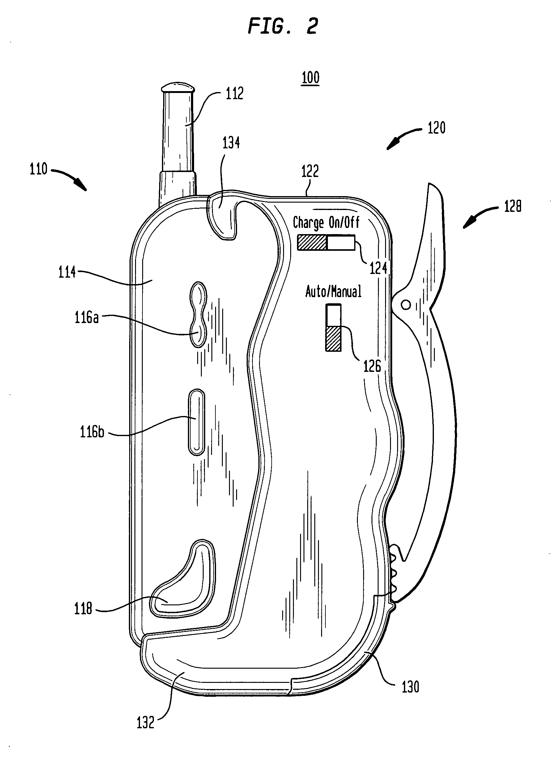 Recharging device for use with portable electronic devices