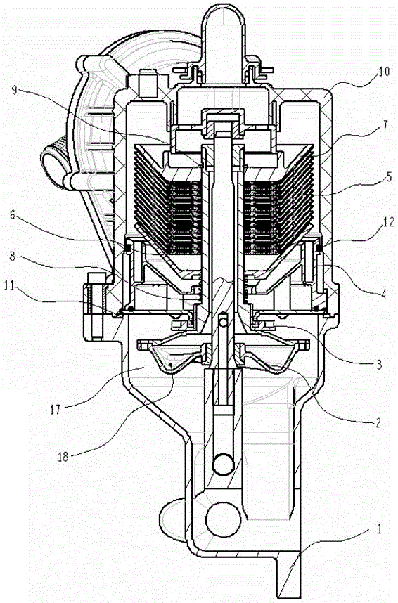 Active oil and gas separator