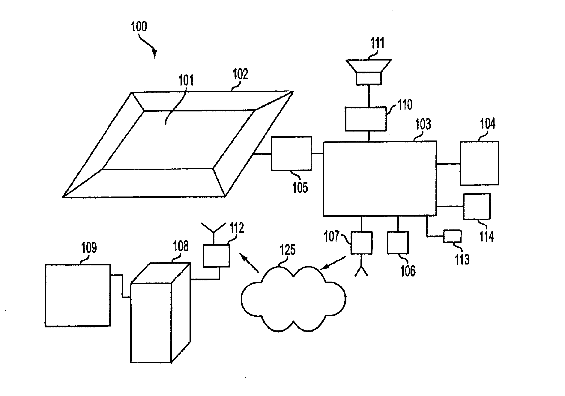 Dynamic electronic display system with brightness control