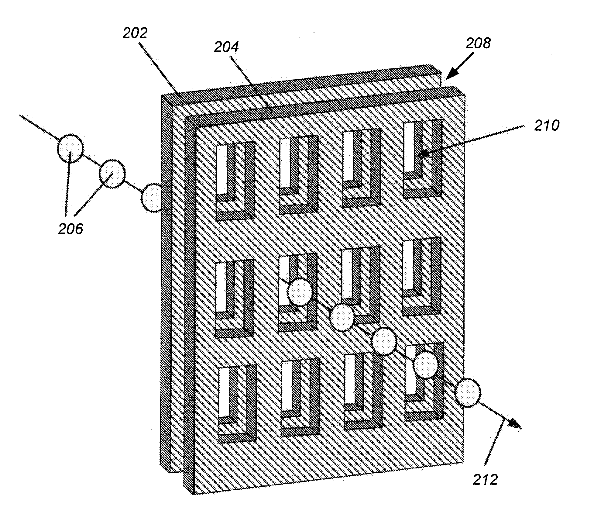 Overmoded distributed interaction network