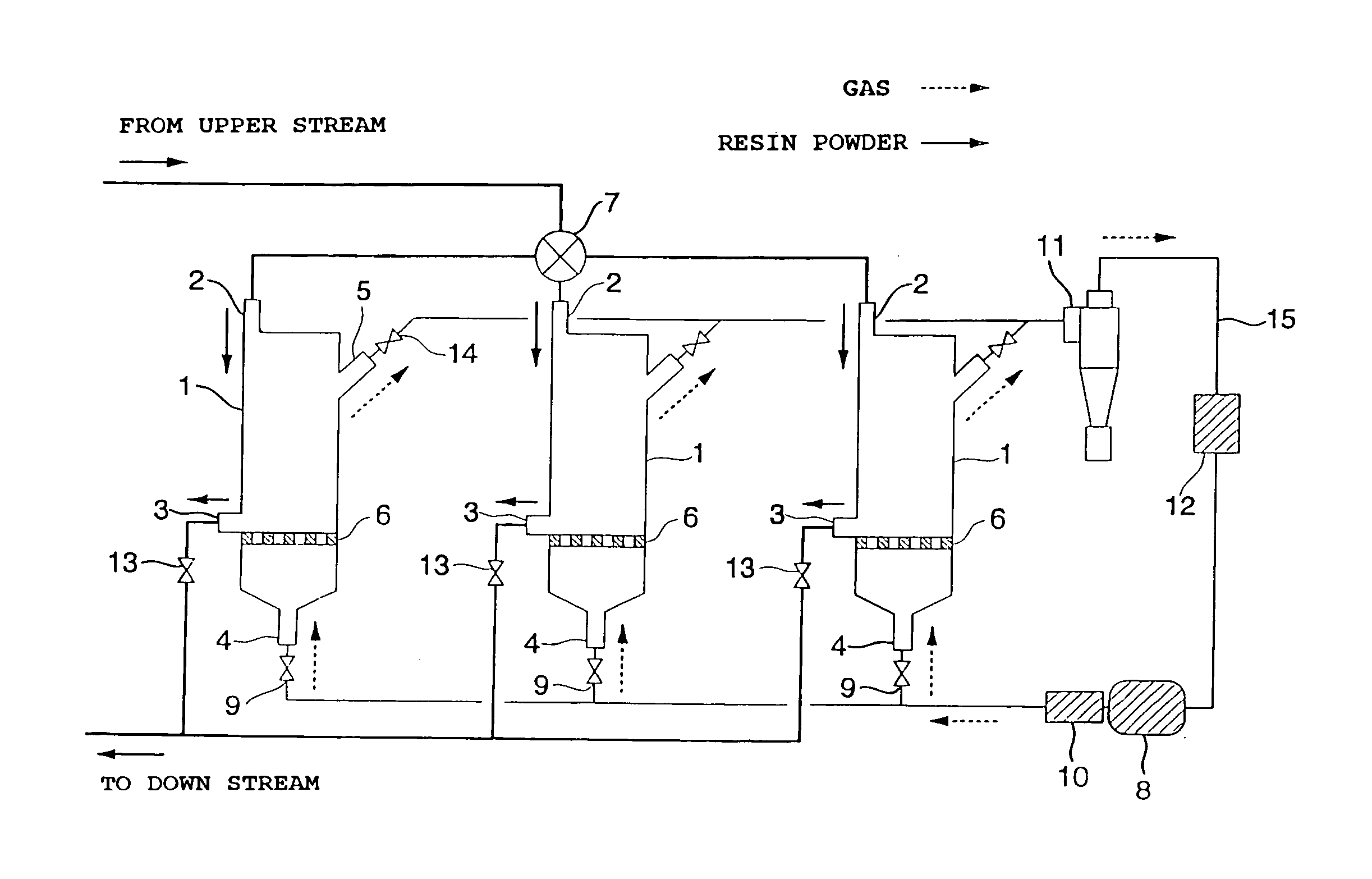 Process for producing polyester resin powder, process for producing polyester preform and apparatus for heat-treatment of polyester resin powder