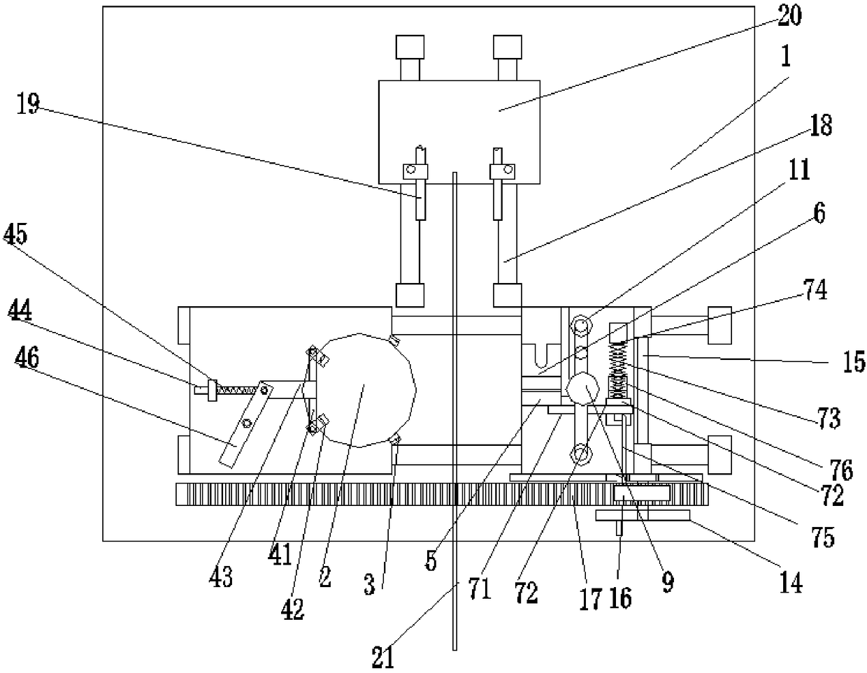 Semi-mechanical equipment for welding cup handle with cup body of glass cup and using method thereof