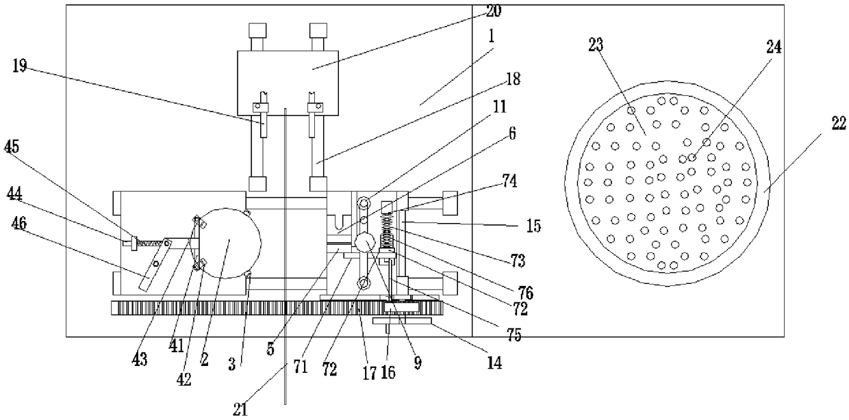 Semi-mechanical equipment for welding cup handle with cup body of glass cup and using method thereof