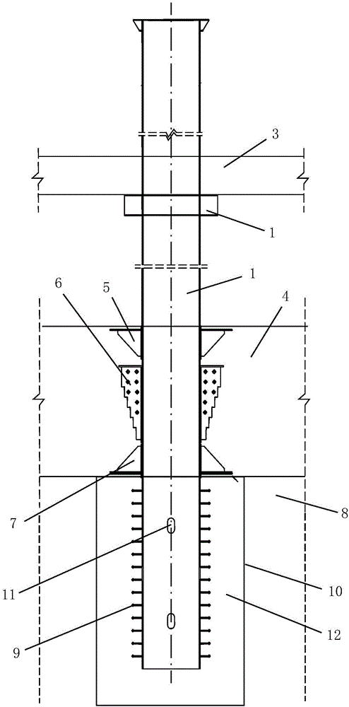 Upper-soft lower-hard ground subway station foundation pit support system and construction method thereof