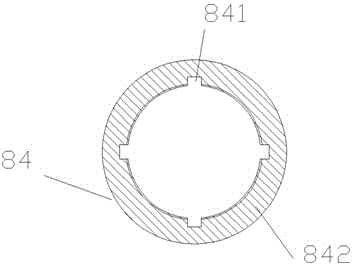 Trimming device provided with lighting lamp, for curbstone on garden path, and using method of trimming device