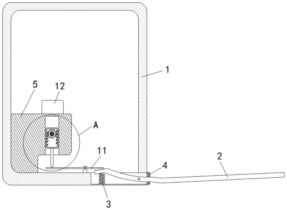 Encryption case standby device based on human body activity charging
