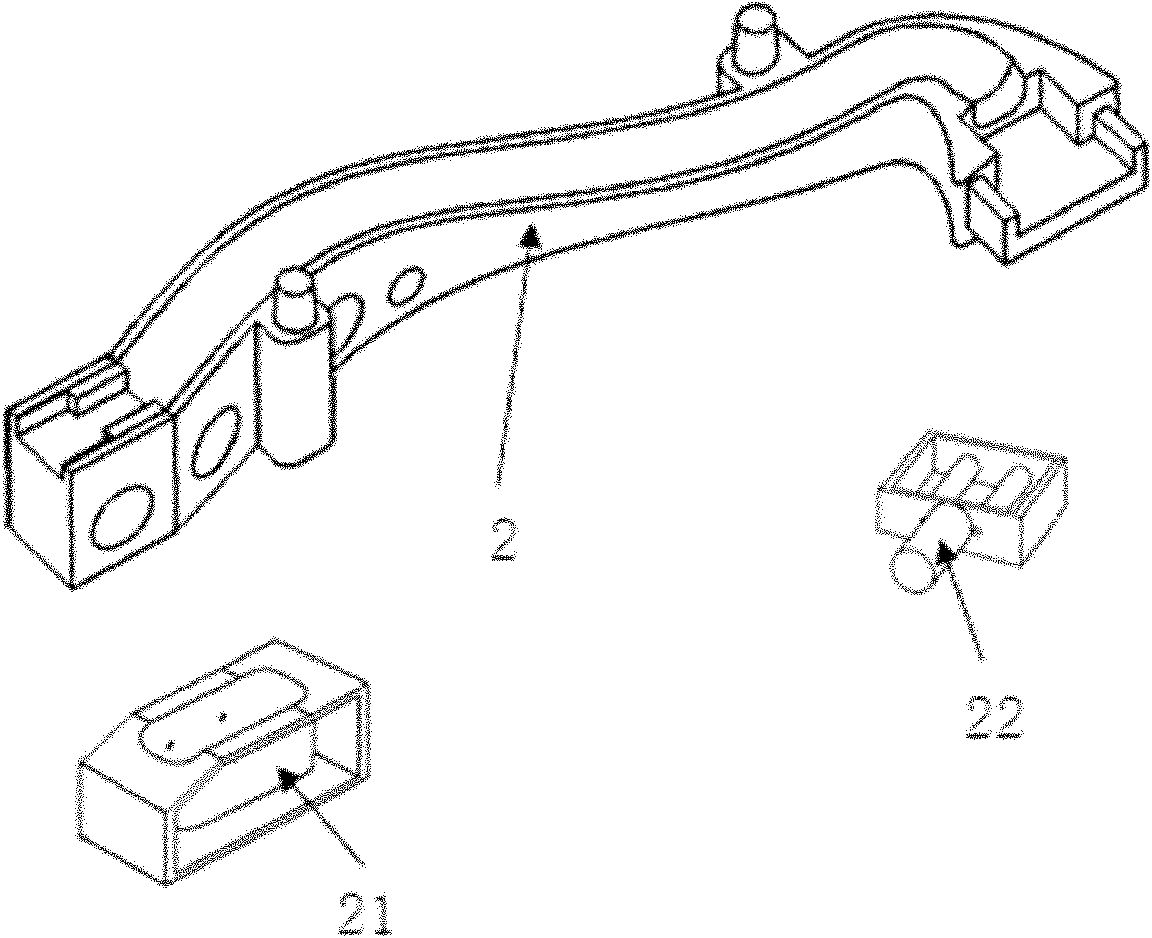 Manufacturing method of core for casting engine exhaust manifold