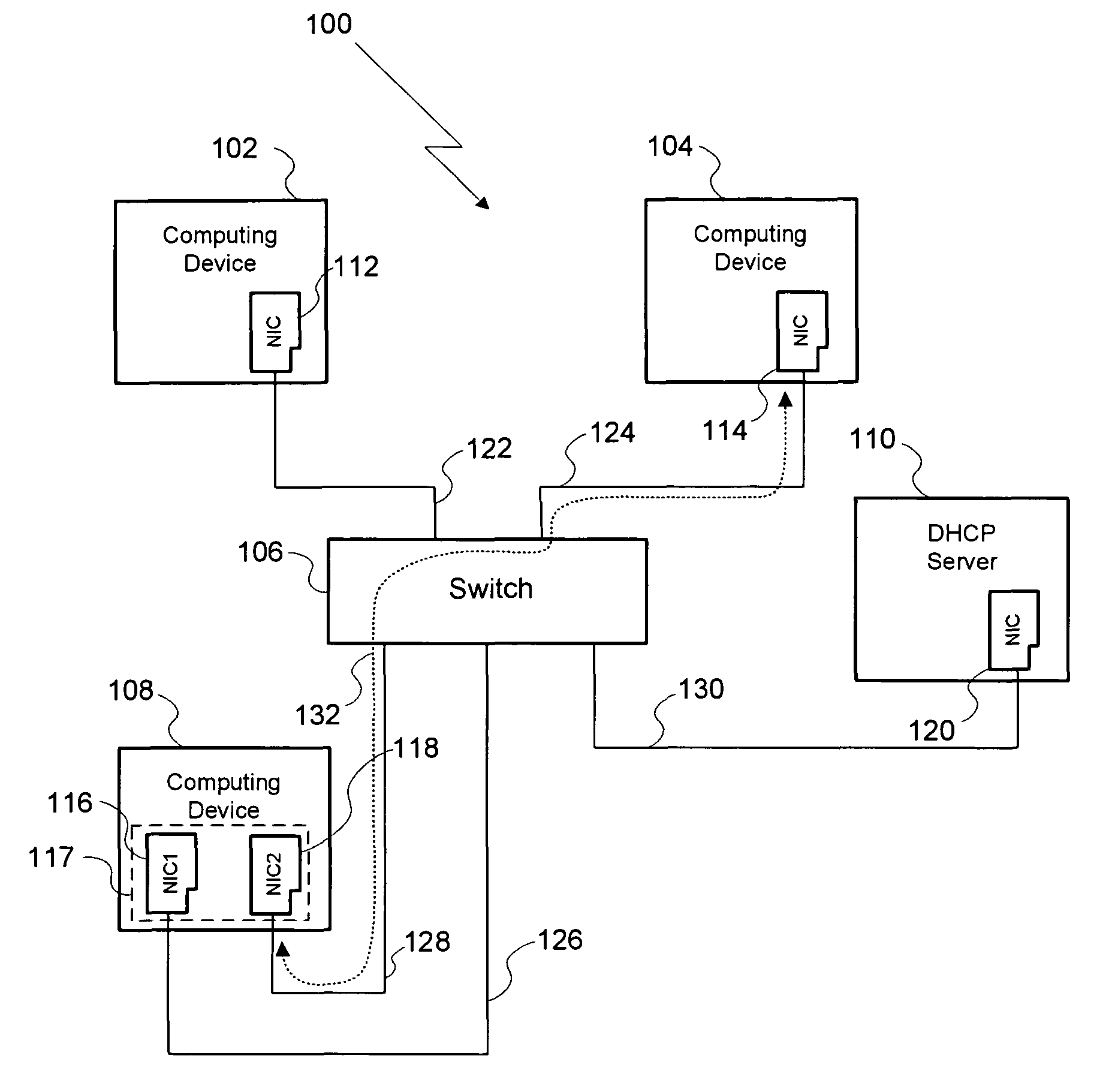 System and method for avoiding ARP cache pollution