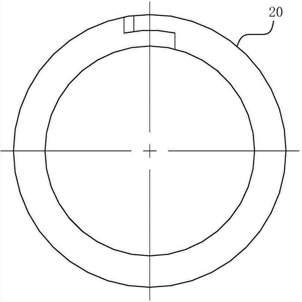 Self-compensating emergency combination seal for nuclear reactor main circulation pump sealing device