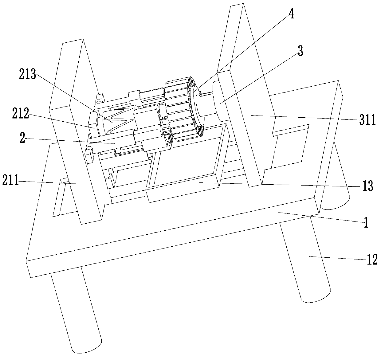 Machining method for manufacturing motor rotor punching sheet