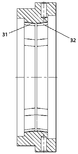 Cycloidal speed reducer capable of automatically compensating back clearance