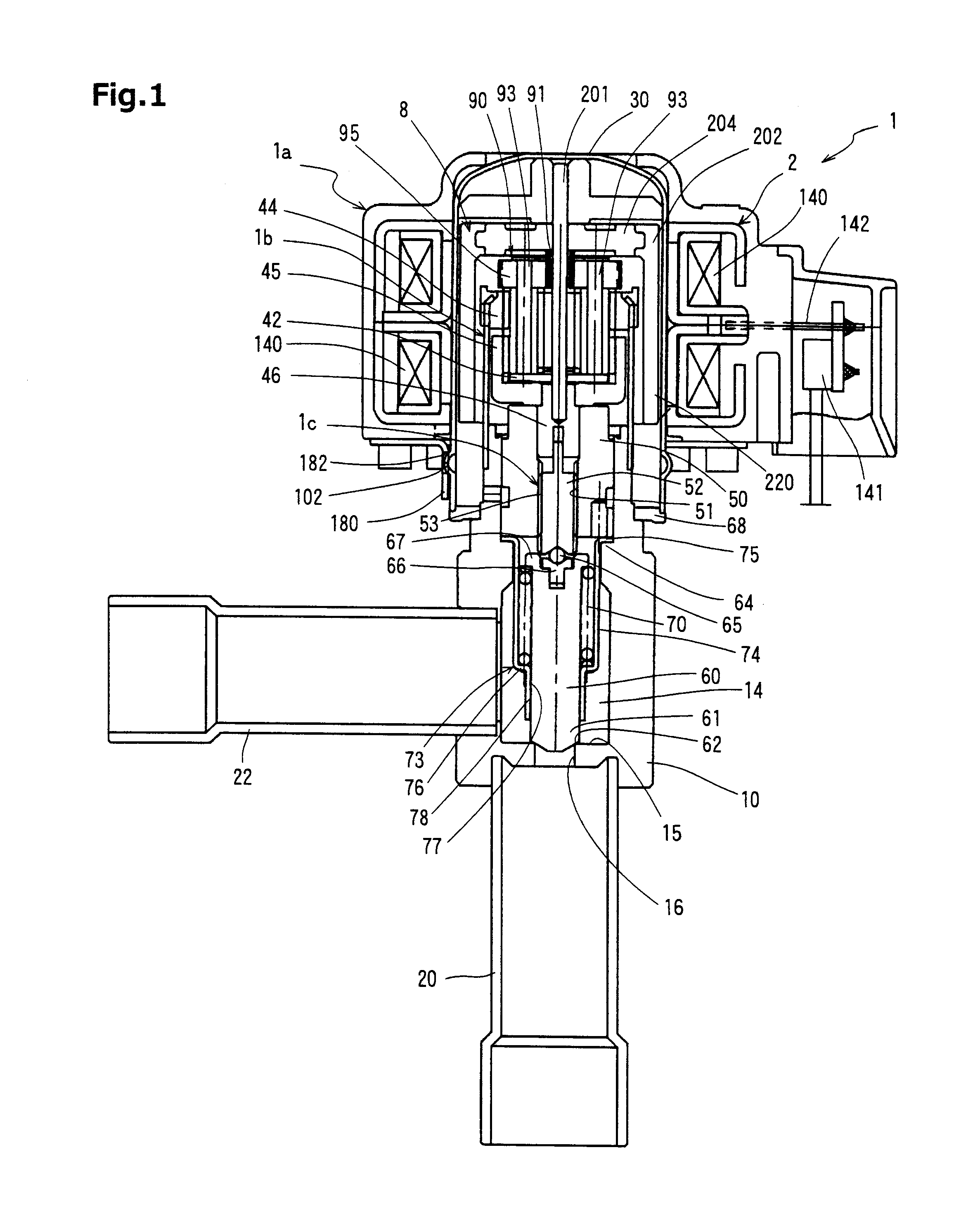 Planetary gear mechanism and motor-operated valve using the same