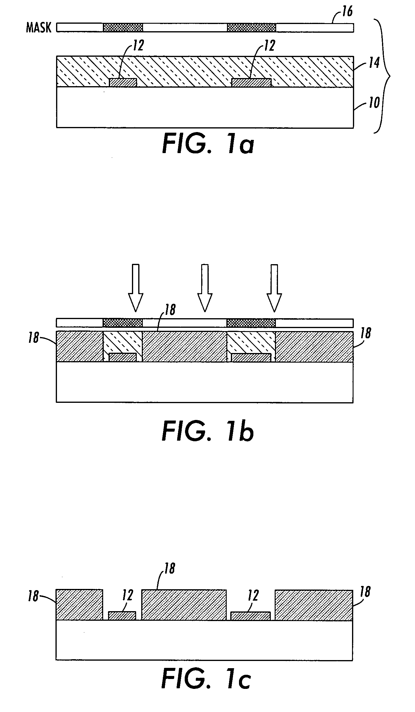 Method and system for patterning a mask layer