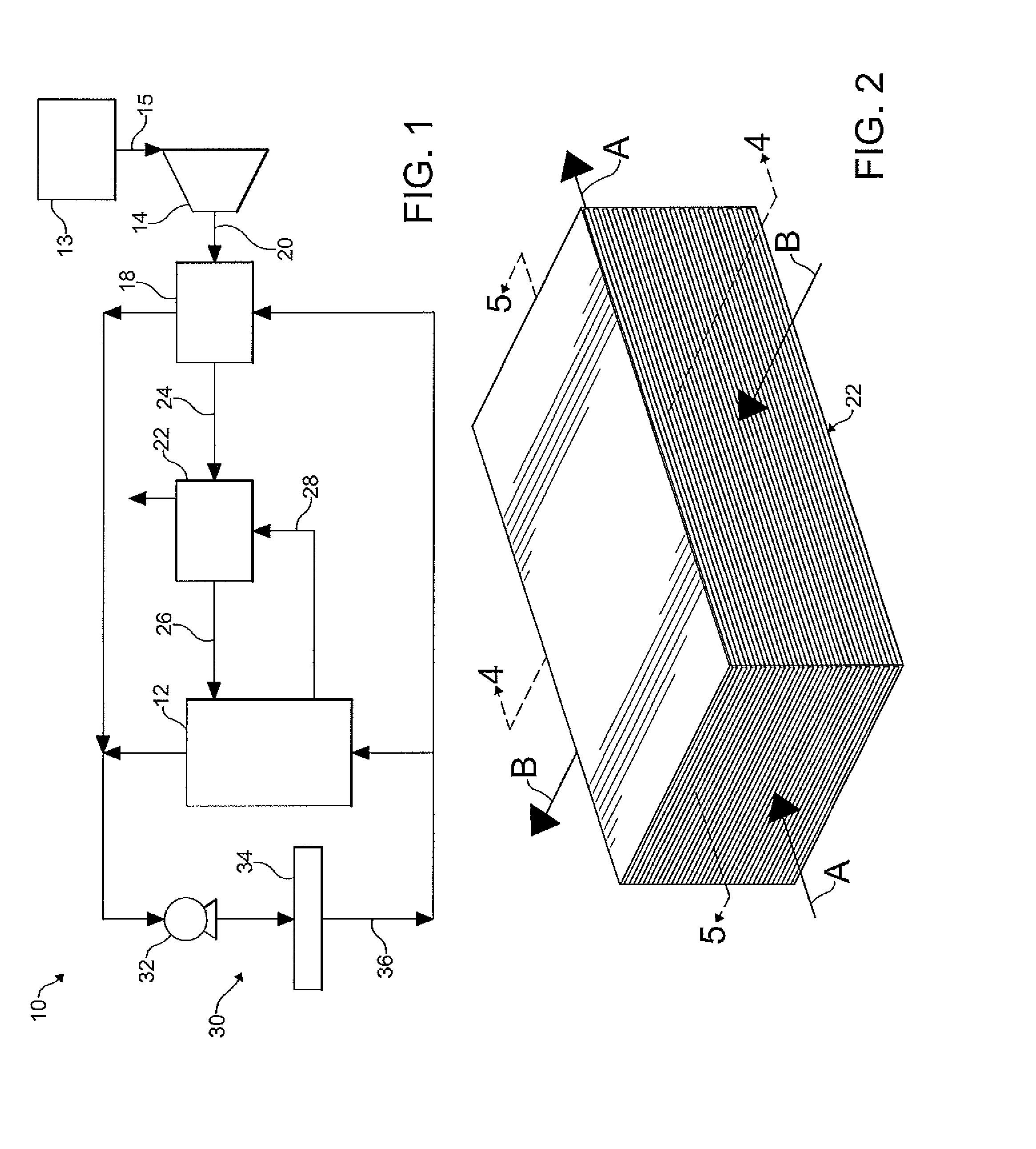 Fuel cell system having a fluid flow distribution feature