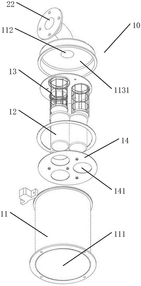 Dust collector and fertilizer machine