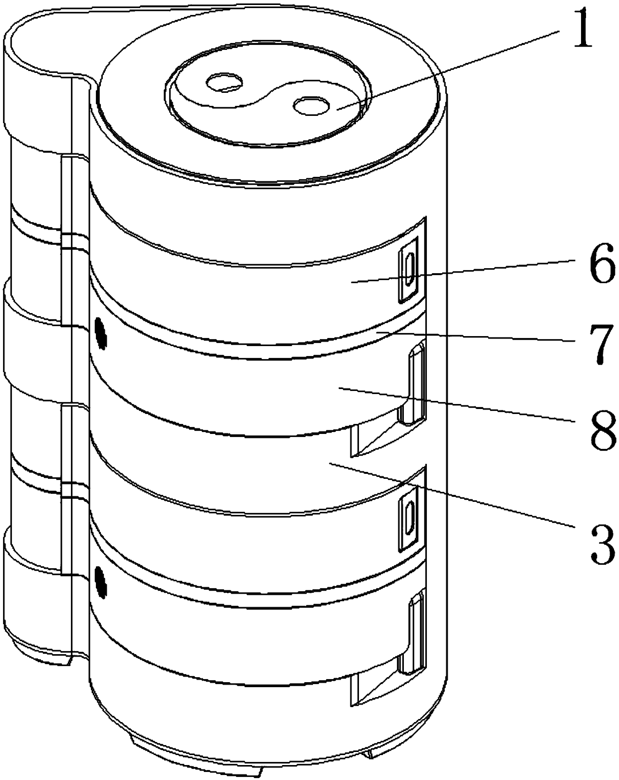 Full-automatic cooking machine