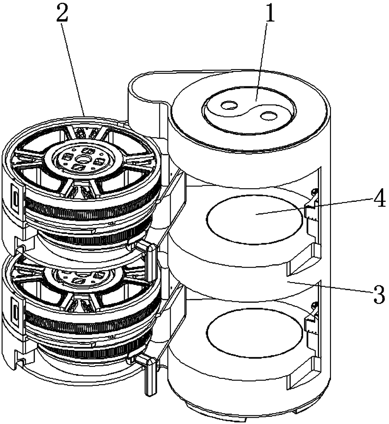 Full-automatic cooking machine