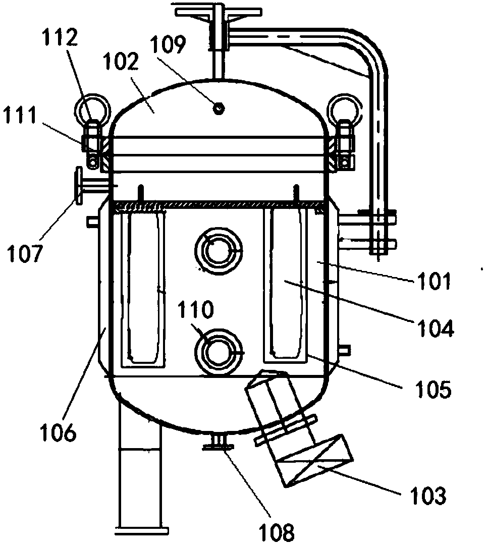 Stirring and extracting tank, and device and method for separating and extracting animal byproducts