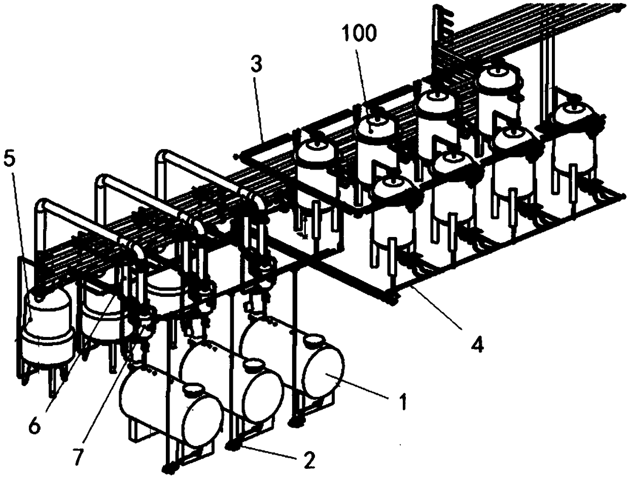 Stirring and extracting tank, and device and method for separating and extracting animal byproducts