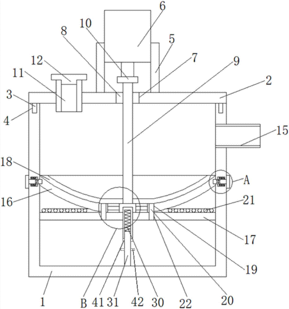 Rapid herbal medicine roasting device easy to wash for pharmaceutical processing