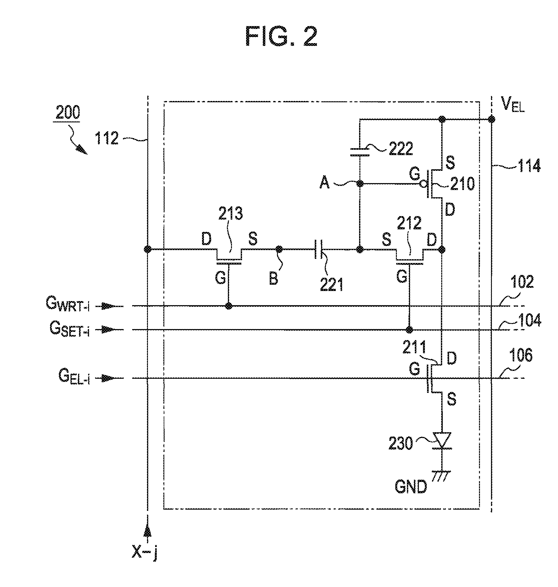 Light-emitting device, method for driving the same driving circuit and electronic apparatus