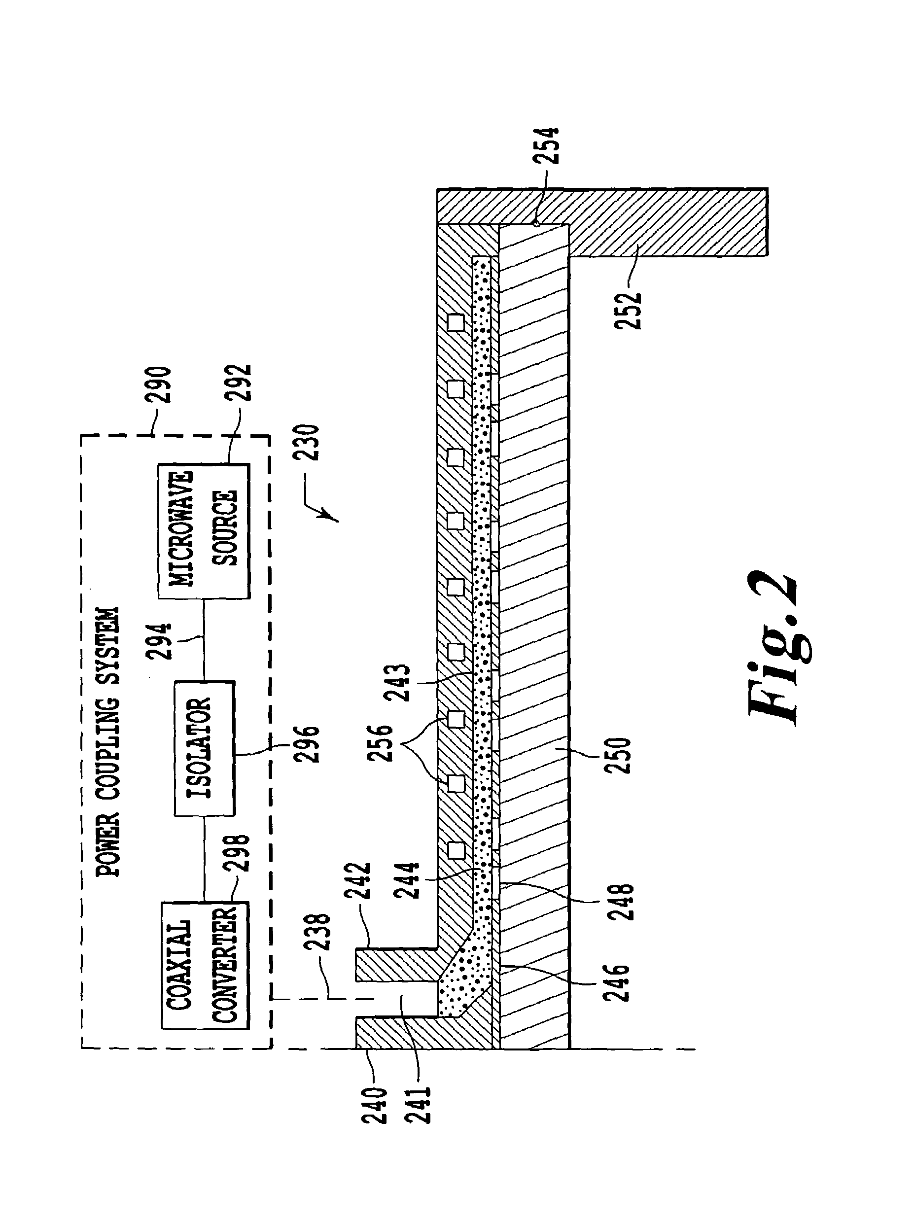 Surface wave plasma processing system and method of using