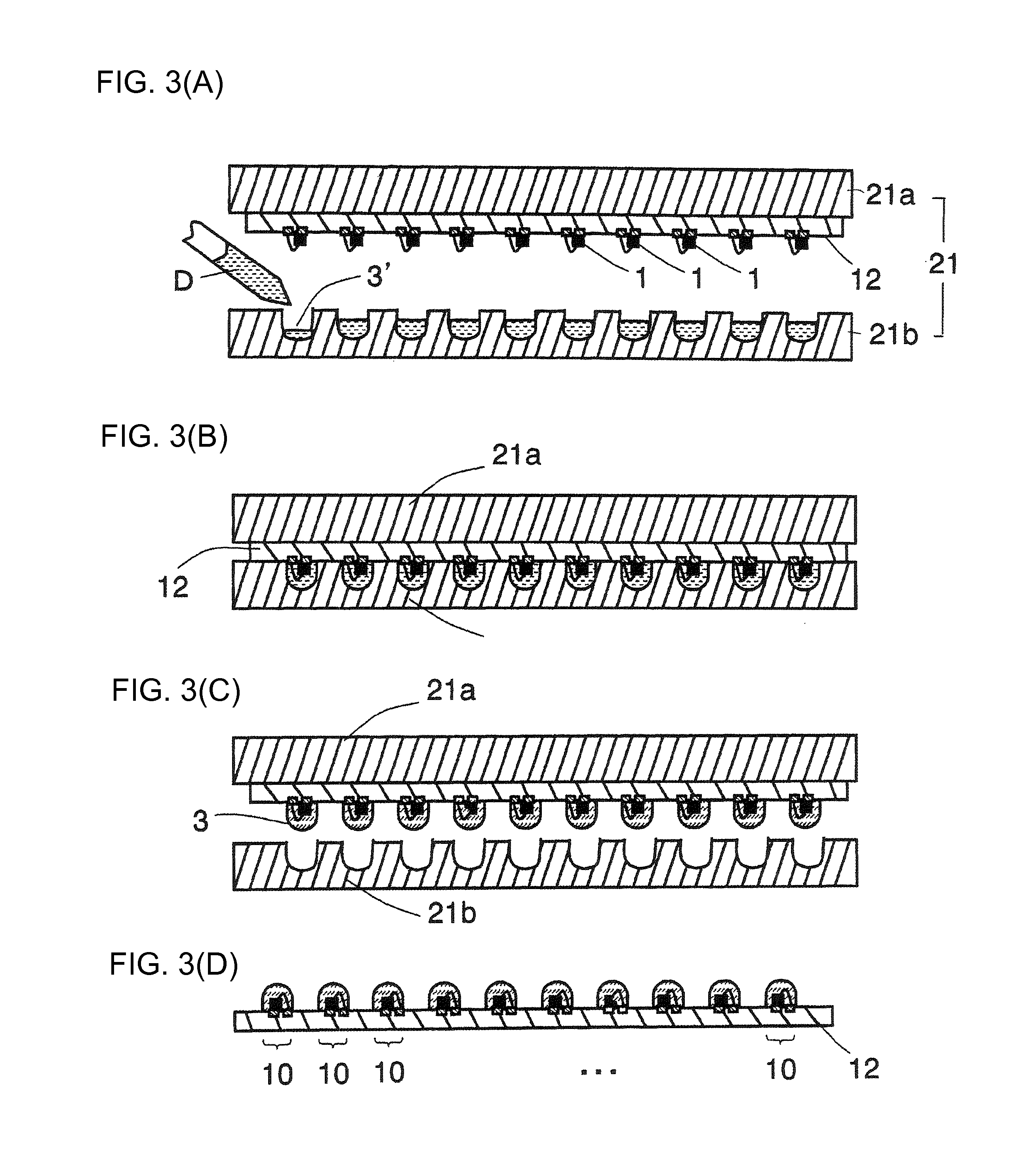 Lens-equipped optical semiconductor device and method for manufacturing the same