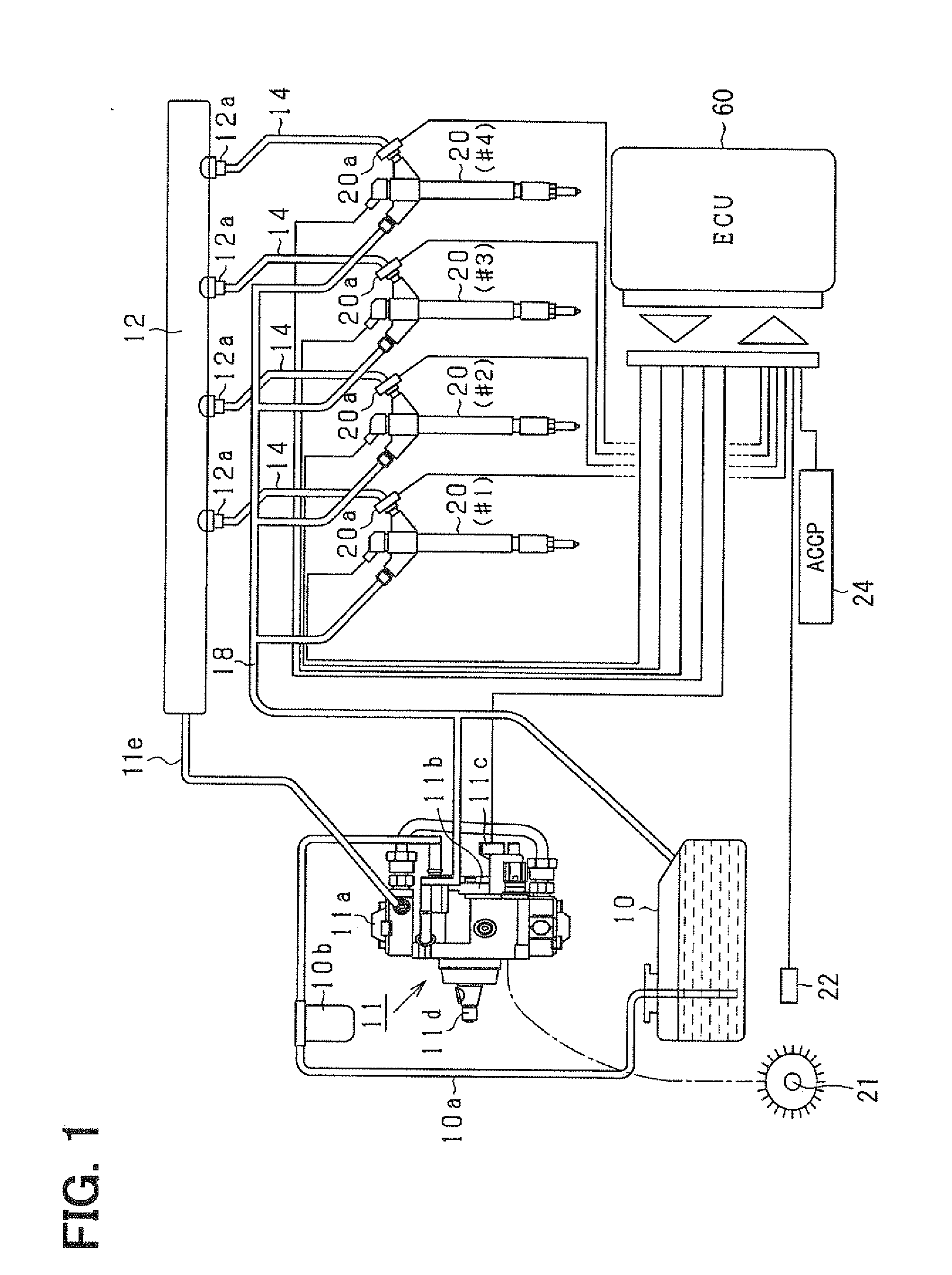 Injection control device of internal combustion engine